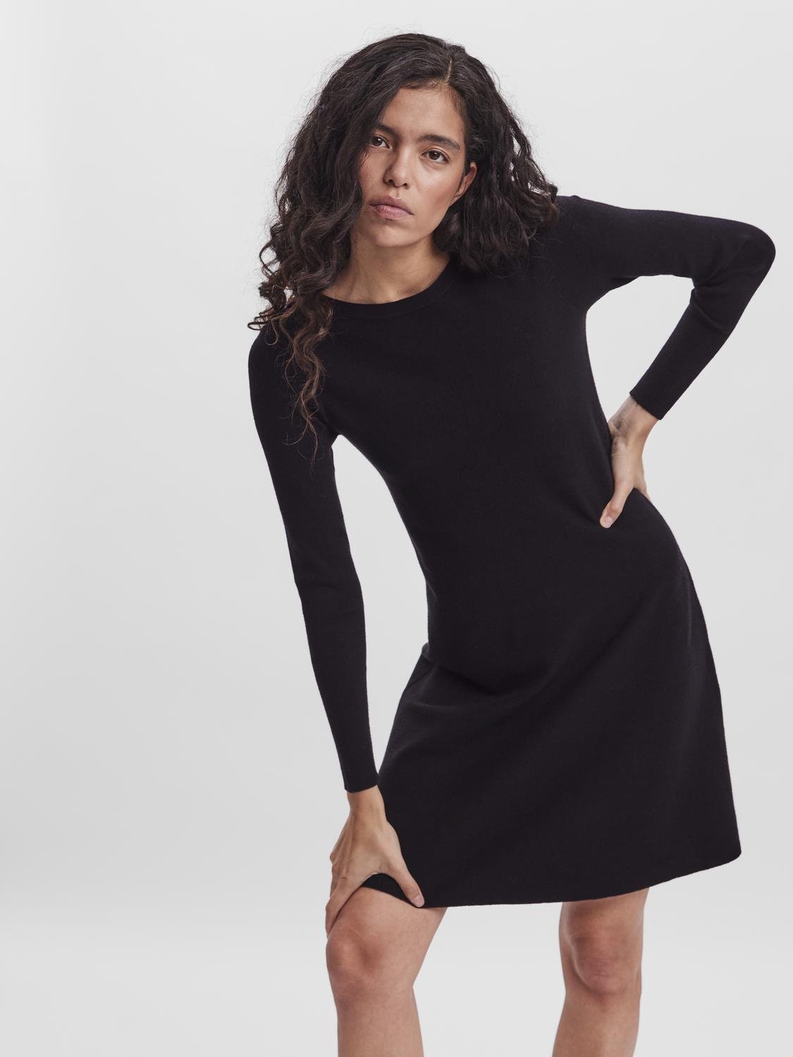 VMNANCY Short Dress - Black - VERO MODA & VILA Bergvik